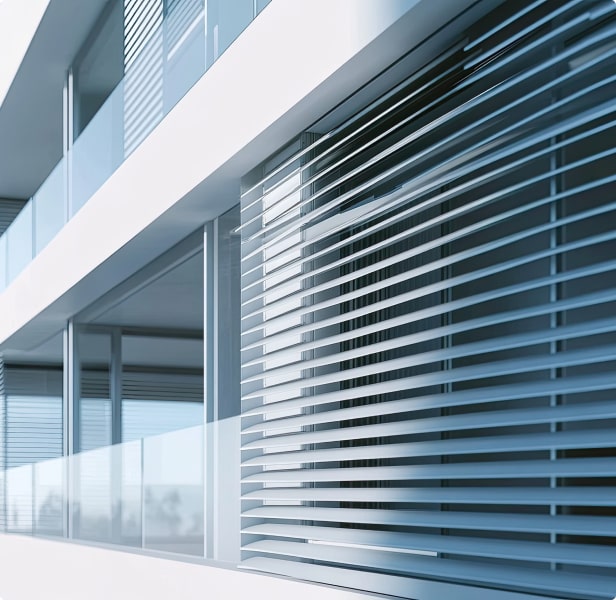 High-quality Louver Windows at Dwellsmith Back Image