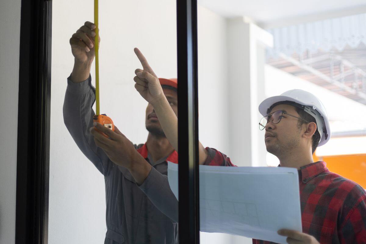 two suppliers ensuring safe and secure sliding door installation